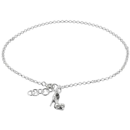 Treasure Box - Silver Shoe Anklet Chain