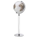 Zoffoli Era Floor Globe in White Ocean