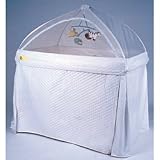 Arms Reach Mini CoSleeper White Canopy