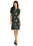 Women's Button Front s/s Floral Print Dress