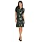 Women's Button Front s/s Floral Print Dress