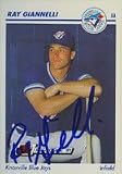 Ray Giannelli, Knoxville Blue Jays - Blue Jays Affiliate Autographed Card