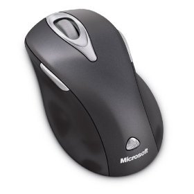 Microsoft Wireless Laser Mouse 5000 - Metallic Black (63A-00001)