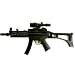NERD CLEAR® Softair Sturm Gewehr, P17 - 0,5 Joule + 1.000 Kugeln!!