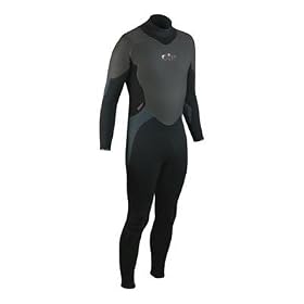 Men'sHurakanSteamerWetsuit,Black/Graphite