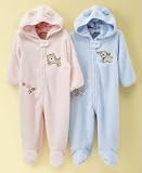 First Impressions Baby Boy and Girl Furry Pram