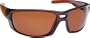 Coyote Eyewear D13 Dynamic Series Sunglasses (Brown Frame with Copper Lens)