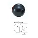 プラスティックボール PB-40×M12-BK/