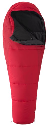 MARMOT Herren Sythetic Schlafsack Wave I Reg, Real Red/Fire, RZ, 20340-6332-R