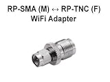 RP-SMA Male to RP-TNC Female WiFi Adapter (qty 2)