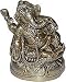 Hindu God Ganesha Brass Sculpture 2.5 x 1.25 x 3.75 inches (ganeshab018)