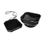 Mennon DV-s 46 Screw Mount 46mm Digital Video Camcorder Lens Hood with White Blance and Regular Caps, Black