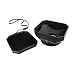 Mennon DV-s 46 Screw Mount 46mm Digital Video Camcorder Lens Hood with White Blance and Regular Caps, Black