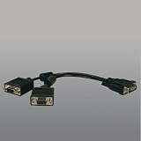 1FT HDmi Dvi M/f To 2XVGA Splitter Adapter Analog