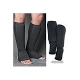 Proforce Cloth Shin Instep Guard Black- Child Medium