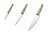Meyer Prestige Urban 3 Piece Knife Starter Set, Apple Green