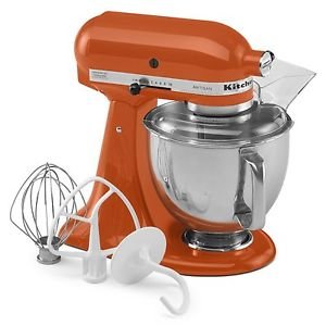 Kitchenaid Stand Mixer Tilt 5-quart Ksm150pspn Orange Persimmon Artisan New Fast Shipping By Fedex