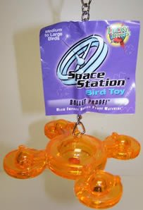 Lucky Bird Toys Space Station Large Bird Toy