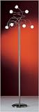 Eglo  86914A Ferrara, Nickel/Frosted Opal, 7-Light Floor Light Fixture