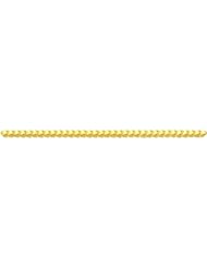 14K Gold Franco Chain Bracelet 9"