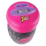 Zillionz Girl Counting Money Jar - Pink