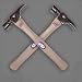 Dead On D-21S 21oz Deck Hammer Smooth Face 16" Wood Handle