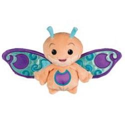 Webkinz Plush Zumbuddy Zuzu Peach With Purple Wings