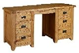 Bordeaux Double Pedestal Desk