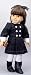 Gray Flannel School Buster Brown Outfit Dress Doll Clothes Fits 18