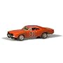 Johnny Lightning Dukes Of Hazzard *GENERAL LEE Get Down and Dirty* Relaese #5 Dirty Or Raced-Driven-Version (Its made to look like it was driven with dirt specs) From The Original TV Show 1:64 scale
