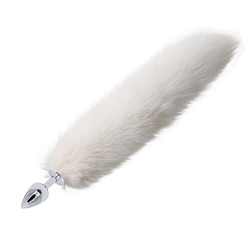 Arctic Fox Anal's Plug Fluffy Animal Tail Adult Roleplay Accessories Hi-Q Kit (Small )