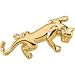 Jewelry : 14K Yellow Gold Electroform Panther Brooch