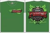 John Force Castrol GTX Green 2 Spot T Shirt