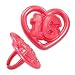 12 Sweet Sixteen Heart Party Cupcake Rings Cake Toppers