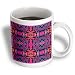Florene Abstract Patterns - Fuchsia Reaction - Mugs