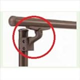 LIXIL TOEX　グリップライン　歩行補助手すり　フロントストレートブラケット　【リクシル】 　マイルドブラック