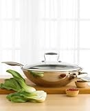 Tools of the Trade Belgique Stainless Steel Covered Wok, 12.5