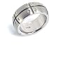 Matrix-r [w] Brushed Finish Titanium Ring