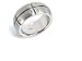 Matrix-r [w] Brushed Finish Titanium Ring
