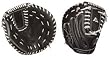 Akadema APM66 34.5" Fastpitch Catcher Mitt, Left Hand Throw