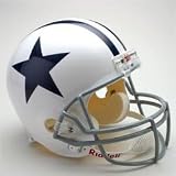 NFL Throwback Full Size Deluxe Replica Helmet - Cowboys 60-63