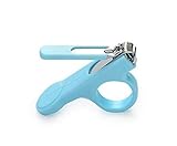 edealing(TM) 1セット2個ベビーネイルクリッパーはさみ人間工学的かつ多彩な幼児のネイルクリッパーキットに設定