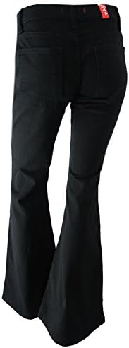 Fans London Bell Bottom Black Jeans 14