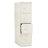 HON 510 Series Four-Drawer, Full-Suspension File, Letter, 52h x25d, PY