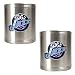 Utah Jazz NBA 2pc Stainless Steel Can Holder Set - Primary Logo