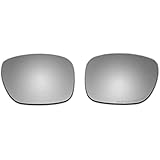 Polarized Replacement Sunglasses Lenses for Oakley Holbrook with UV Protection(Titanium Mirror)