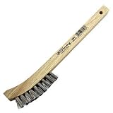 Tinning Stainless Steel Wire Brush, 8 1/2