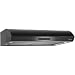 Broan QP130BL Evolution 1 30 In. Black Convertible Range Hood