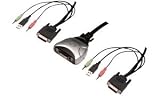 KVM 02 Port/USB/DVI DC-11802 Mini