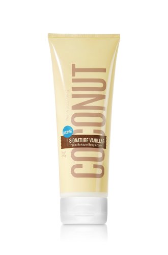 Bath & Body Works Coconut Vanilla 8.0 Ounce Triple Moisture Body Cream